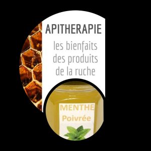 Aromiel :  Citron , Menthe poivrée , Eucalyptus Radiata , Encalyptus Globulus , Thym à Thymol